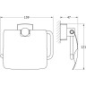 Держатель туалетной бумаги GEBERIT FBS ESPERADO ESP 055