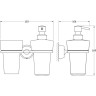 Дозатор со стаканом GEBERIT FBS VIZOVICE VIZ 008