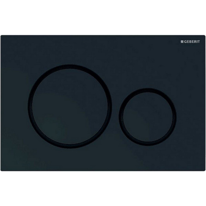 Клавиша смыва GEBERIT SIGMA 20 115.882.DW.1 черный глянец