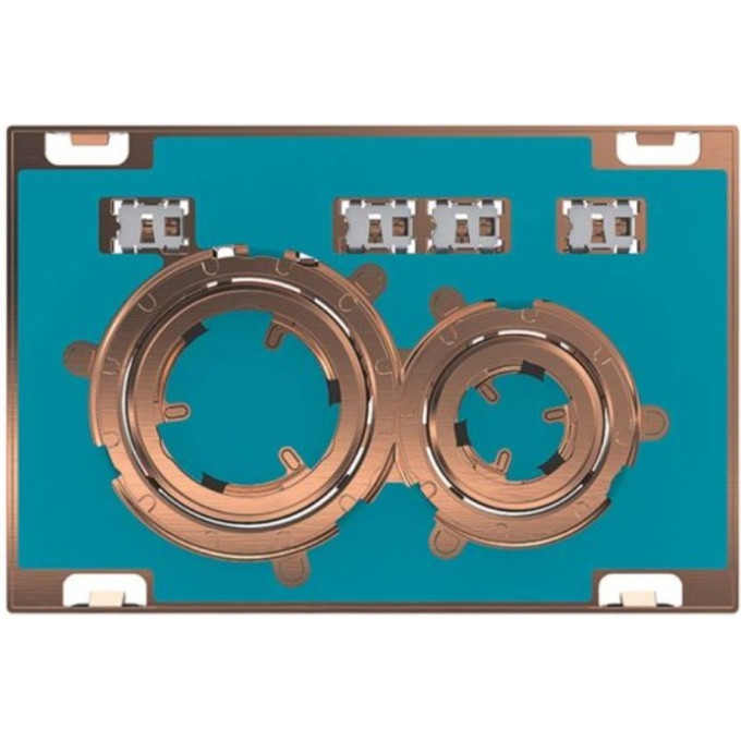 Клавиша смыва GEBERIT SIGMA 21 115.650.00.1 прозрачный