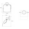 Комплект аксессуаров для санузла GEBERIT BEMETA OMEGA 102313067/104212012