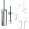 Комплект аксессуаров для санузла GEBERIT BEMETA OMEGA 104212032L/102313067