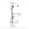 Комплект GEBERIT DUOFIX 111.300.00.5 UP320 с подвесным унитазом GEBERIT ICON RIMFREE F204060000 с сиденьем микролифт F574130000