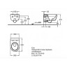 Комплект GEBERIT DUOFIX 111.300.00.5 UP320 с подвесным унитазом ICON RIMFREE F204060000 с сиденьем микролифт F574130000