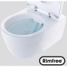 Комплект GEBERIT DUOFIX 111.300.00.5 UP320 с подвесным унитазом ICON RIMFREE F204060000 с сиденьем микролифт F574130000