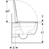 Комплект GEBERIT DUOFIX 111.362.00.5 UP320 с подвесным унитазом ACANTO 500.600.01.2 с крышкой-сиденьем ACANTO 500.605.01.2 с микролифтом