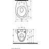 Комплект GEBERIT DUOFIX 458.124.21.1 UP100 с подвесным унитазом KOLO IDOL M1310000U с крышкой-сиденьем