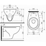 Комплект GEBERIT DUOFIX KOLO REKORD 458.124.21.1-K931