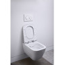 Комплект инсталляции GEBERIT DUOFIX 111.300.00.5 UP320 с подвесным унитазом SMYLE SQUARE 500.683.01.1 безободковый и крышкой-сиденьем микролифт
