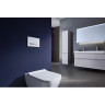 Комплект инсталляции GEBERIT DUOFIX 111.300.00.5 UP320 с подвесным унитазом SMYLE SQUARE 500.683.01.1 безободковый и крышкой-сиденьем микролифт