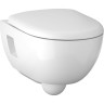 Комплект инсталляция GEBERIT DUOFIX DELTA 500.103.DW.R с подвесным унитазом RENOVA с сиденьем микролифт и клавишей