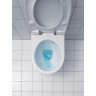 Комплект инсталляция GEBERIT DUOFIX DELTA 500.103.DW.R с подвесным унитазом RENOVA с сиденьем микролифт и клавишей