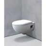 Комплект инсталляция GEBERIT DUOFIX DELTA 500.103.DW.R с подвесным унитазом RENOVA с сиденьем микролифт и клавишей