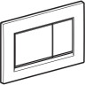 Комплект инсталляция GEBERIT DUOFIX 500.300.01.I с подвесным унитазом ICON с сиденьем микролифт и клавишей