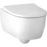 Комплект инсталляция GEBERIT DUOFIX 500.300.01.I с подвесным унитазом ICON с сиденьем микролифт и клавишей