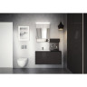 Комплект инсталляция GEBERIT DUOFIX SIGMA 500.301.KJ.A с подвесным унитазом ACANTO с сиденьем микролифт и клавишей