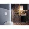 Комплект инсталляция GEBERIT DUOFIX SIGMA 500.301.KJ.A с подвесным унитазом ACANTO с сиденьем микролифт и клавишей
