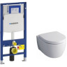 Комплект унитаз GEBERIT ICON 204060000 с инсталляцией GEBERIT 111,300,00,5 SET 204060000 +111,300,00