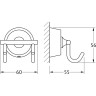 Крючок двойной GEBERIT FBS VIZOVICE VIZ 002