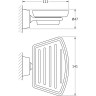 Мыльница GEBERIT FBS VIZOVICE VIZ 010