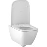 Подвесной унитаз GEBERIT SMYLE 500.683.01.1 с крышкой-сиденьем и микролифтом