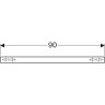 Полка GEBERIT ICON 841992000 90 см