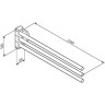 Полотенцедержатель GEBERIT AM.PM GEM A9032700
