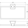 Полотенцедержатель GEBERIT FBS ESPERADO ESP 022