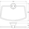 Полотенцедержатель GEBERIT FBS VIZOVICE VIZ 022