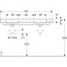 Раковина двойная подвесная GEBERIT SMYLE SQUARE 500.223.01.1