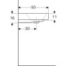 Раковина GEBERIT CITTERIO 120 см 500.553.01.1