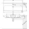 Раковина GEBERIT IFO GRANDY 120 см RP211120100