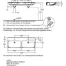 Раковина GEBERIT MYDAY 130 см 135430600