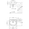 Раковина GEBERIT RENOVA 60 см 223060000