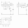 Раковина GEBERIT RENOVA COMFORT 60 см 128661000
