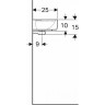 Раковина GEBERIT RENOVA COMPACT 40 см 272142000