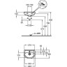 Раковина GEBERIT RENOVA NR.1 40 см 273040000
