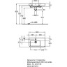 Раковина GEBERIT RENOVA NR.1 COMPRIMO 65 см 226165000