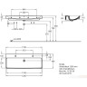Раковина GEBERIT SMYLE 120 см 120523000