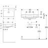 Раковина GEBERIT SMYLE SQUARE 48x60 500.229.01.1