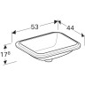 Раковина GEBERIT VARIFORM 53 см 500.762.01.2
