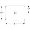 Раковина GEBERIT VARIFORM 55 см 500.738.01.2