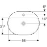 Раковина GEBERIT VARIFORM 60 см 500.734.01.2