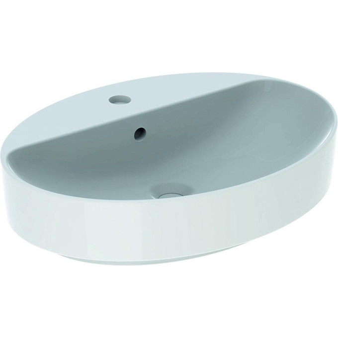 Раковина накладная GEBERIT VARIFORM 45x60 см 500.772.01.2 с отверстием перелива