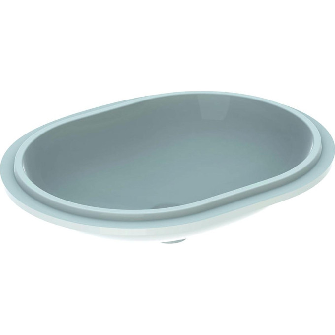 Раковина под столешницу GEBERIT VARIFORM 46x61 см 500.759.01.2 без отверстия перелива