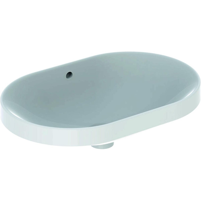 Раковина встраиваемая GEBERIT VARIFORM 40x60 см 500.729.01.2 с отверстием перелива