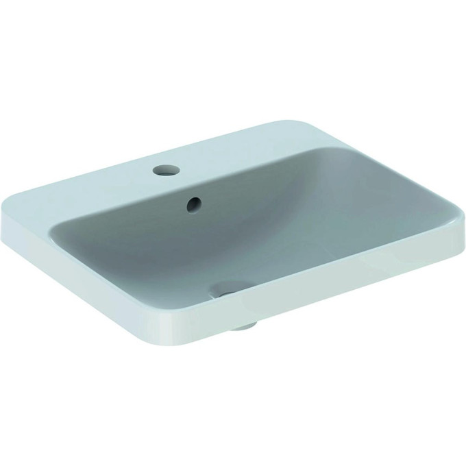 Раковина встраиваемая GEBERIT VARIFORM 45x55 см 500.741.01.2 с отверстием перелива