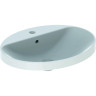 Раковина встраиваемая GEBERIT VARIFORM 48x55 см 500,721,01,2 с отверстием перелива
