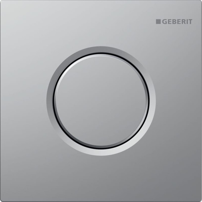 Ручной пневмопривод смыва GEBERIT HYTRONIС SIGMA 01 116.011.JQ.5 для писсуара матовый хром / легкоочищаемое покрытие