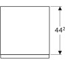 Шкаф боковой GEBERIT ICON 840045000 45 см